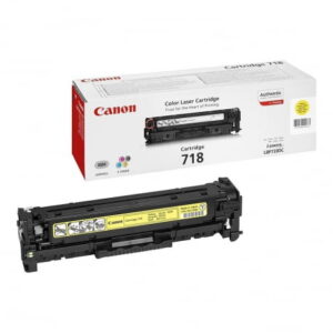 کارتریج لیزری کانن زرد CANON Yellow 718