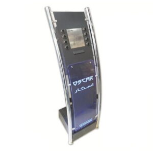 Oscar queuing kiosk with thermal printer EDARILAND.COM