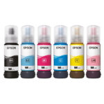 جوهر EPSON اپسون مدل 108 شش رنگ فابریک