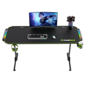 میز گیمینگ GAMEMAX مدل D140 CARBON RGB