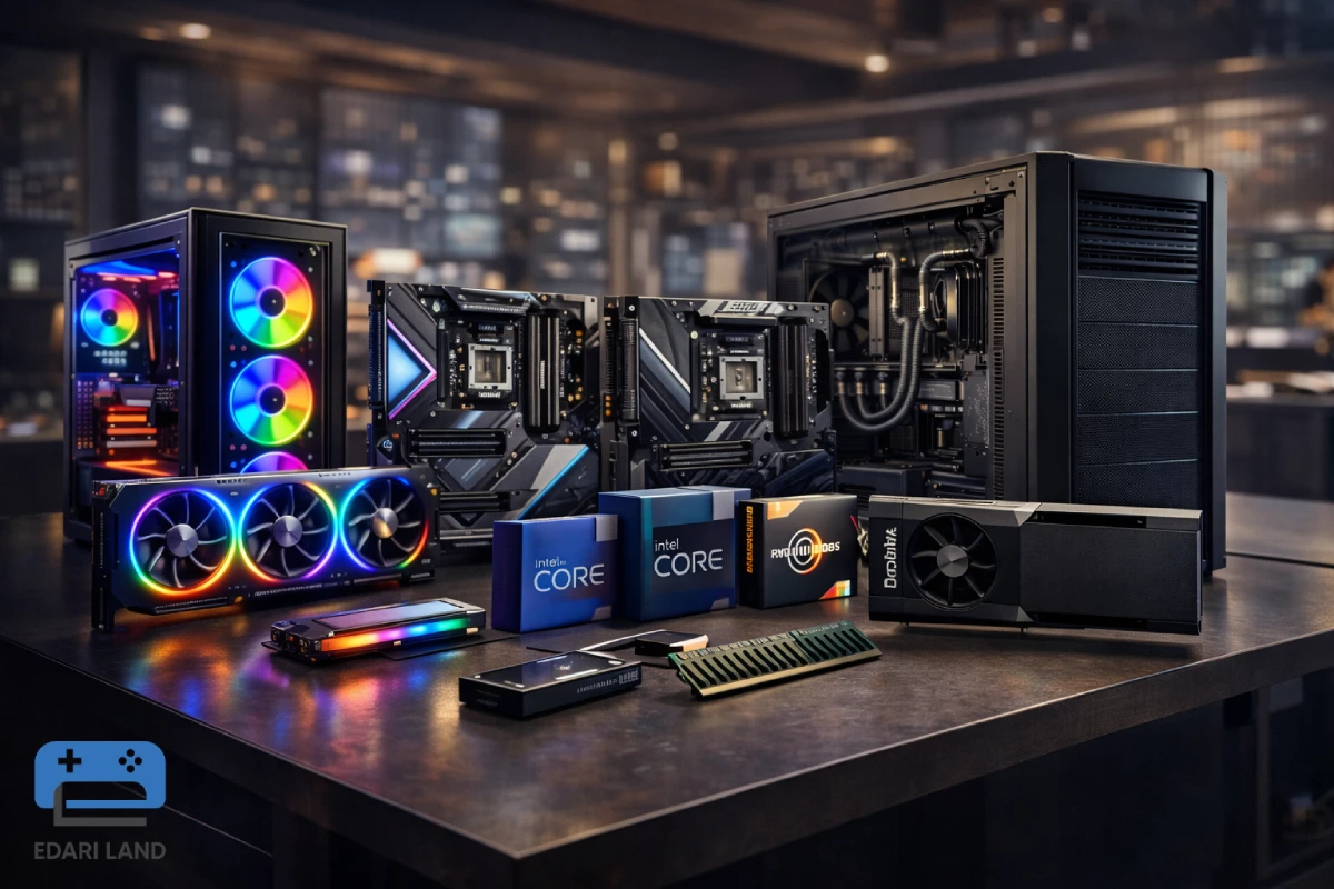 خرید سیستم گیمینگ و رندرینگ از اداری لند