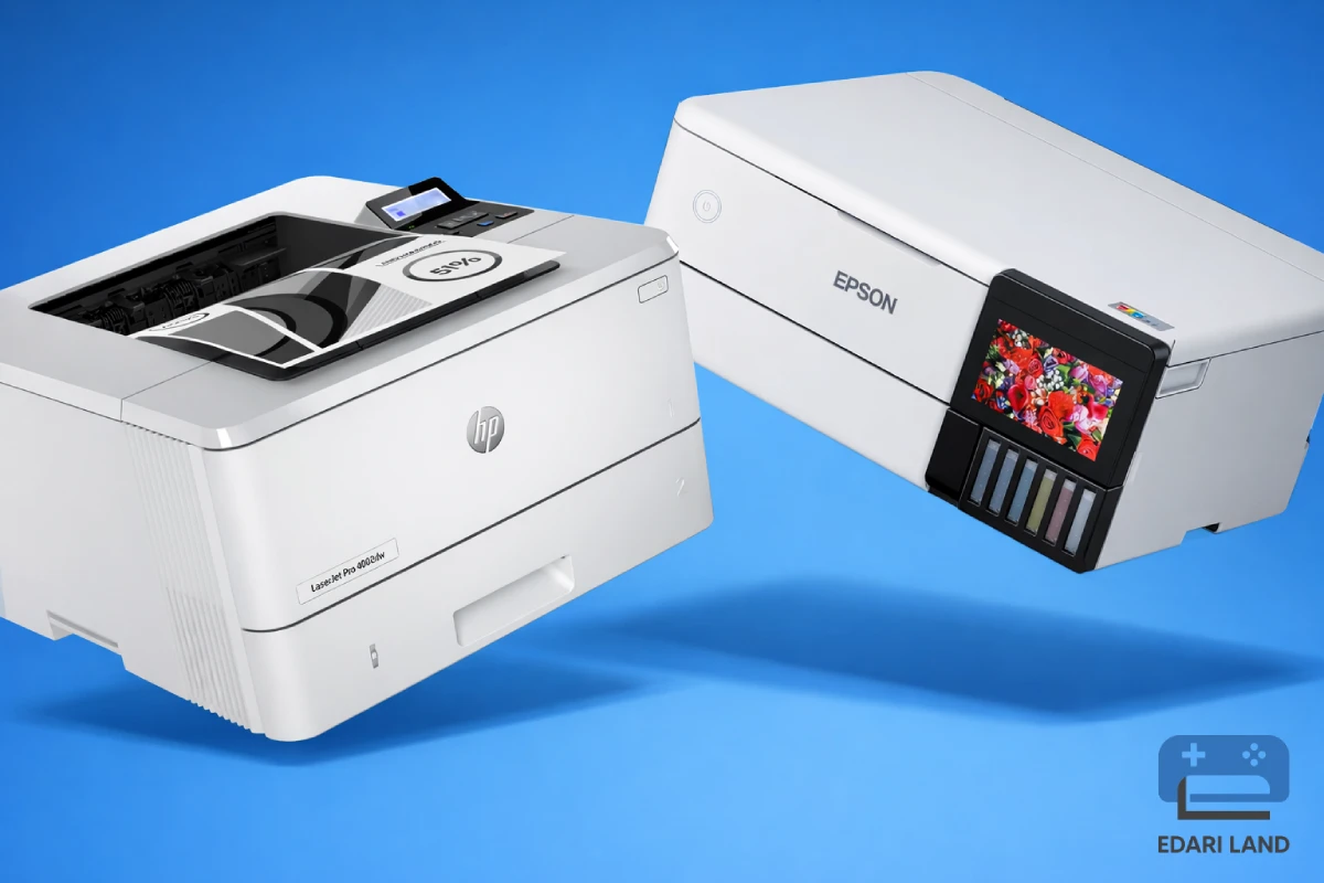 پرینتر لیزری چیست