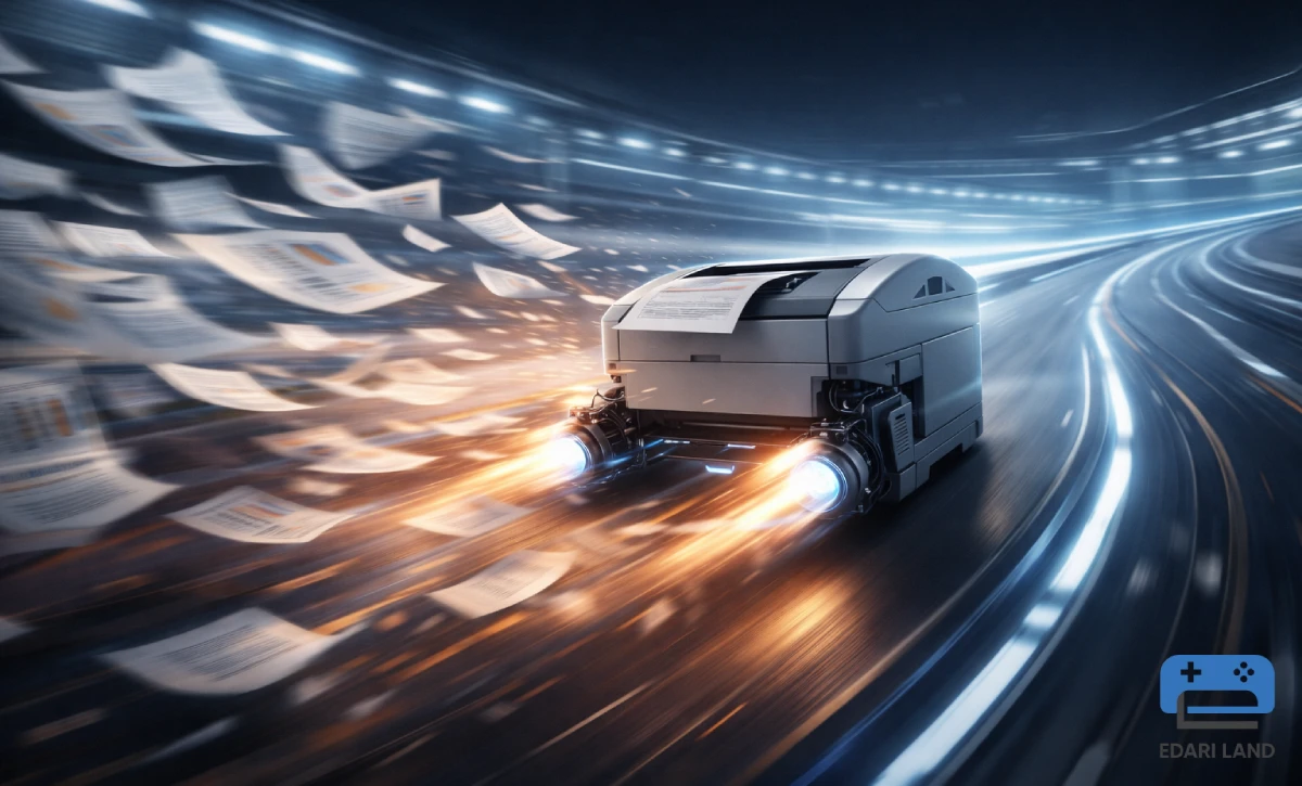 سرعت پرینتر