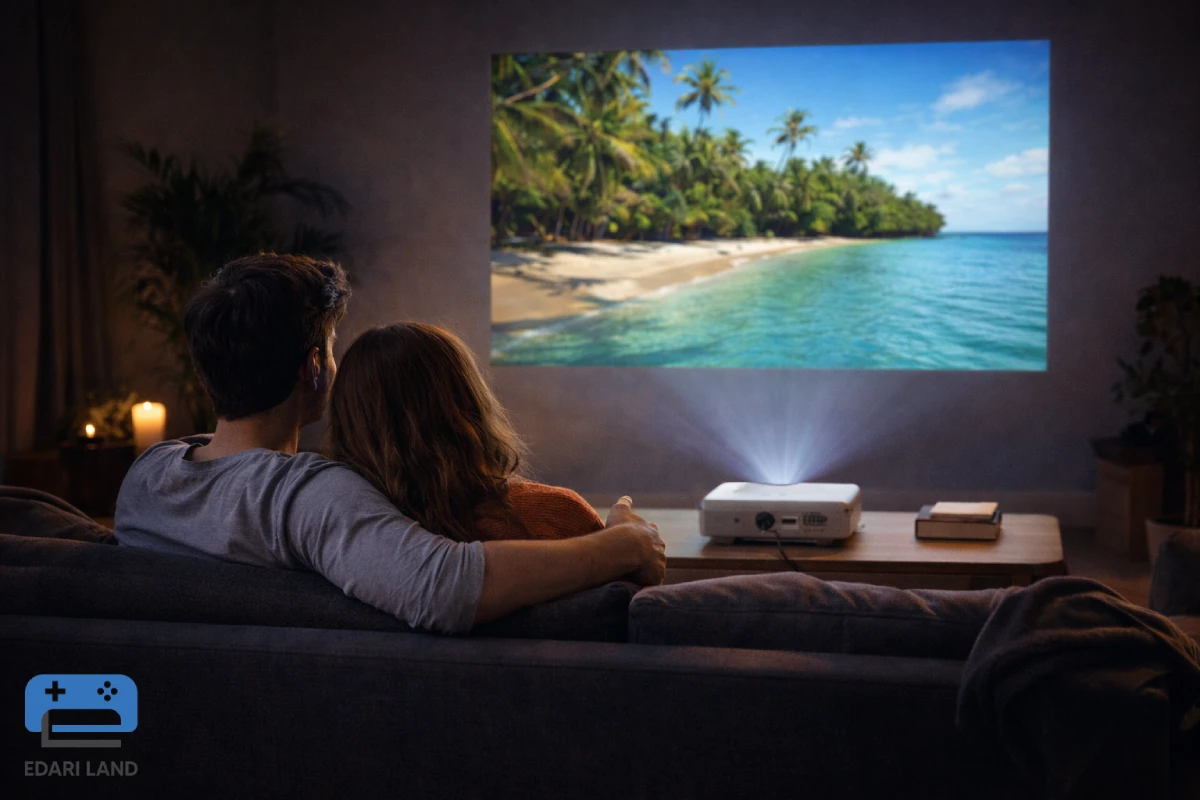 ویدئو پروژکتور بهتر است یا تلویزیون؟